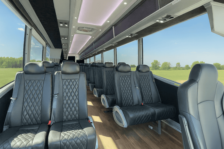 coach bus in Sherman