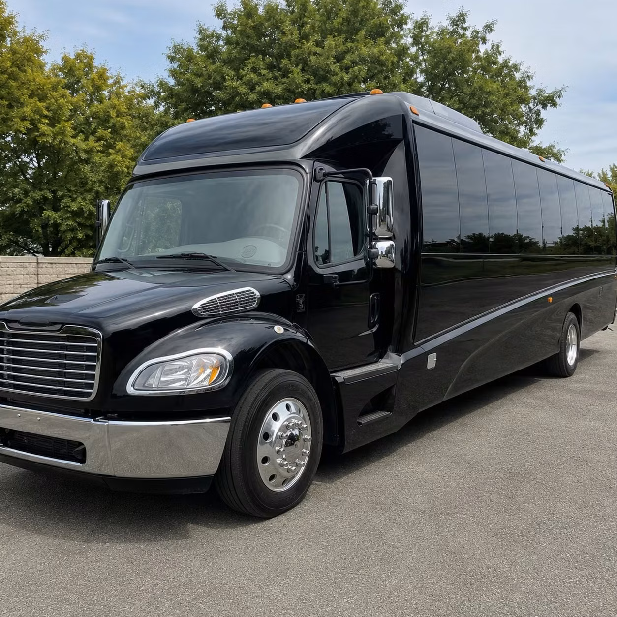 sherman 35 passenger minibus rental
